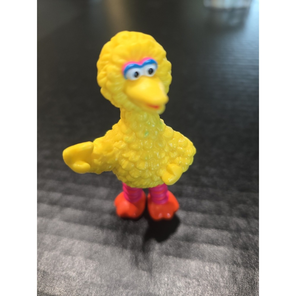 Sesame Street Big Bird 3" PVC Figure Vintage Applause Mini Figurine PVC Vtg